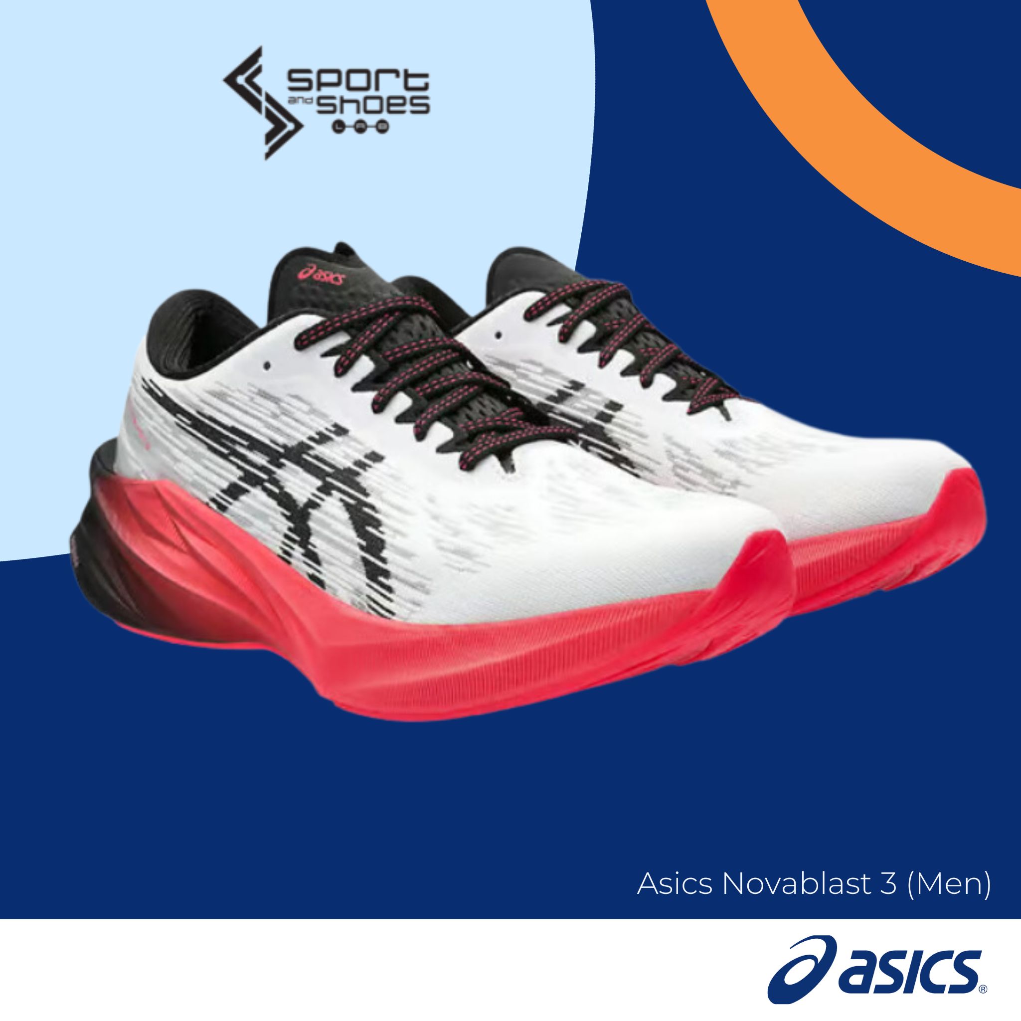 Asics Novablast3 (2E) (M) (1011B459-104)